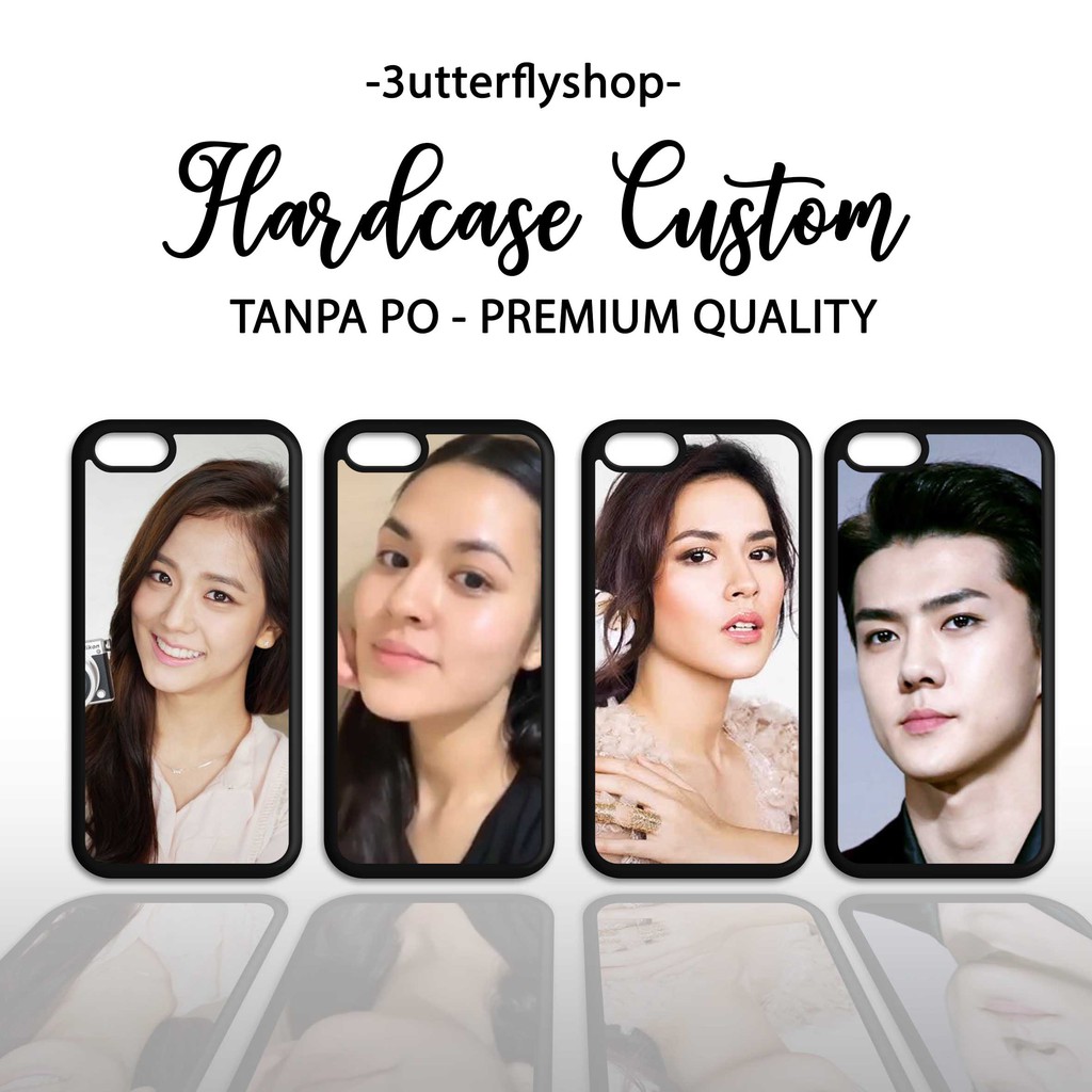 [HARDCASE] Custom foto bisa request sesukamu oppo vivo redmi realme samsung iphone