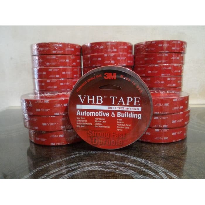

Double Tape 3M VHB 12 mm x 4 5 m ORIGINAL DOUBLE FOAM TAPE 1 DUS