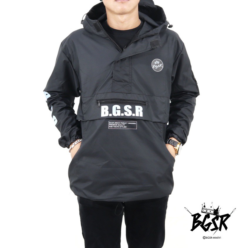 JAKET CAGOULE HOODIE TASLAN WATERPROOF | JAKET GUNUNG HIKING WINDBREAKER PARASIT ANTI AIR