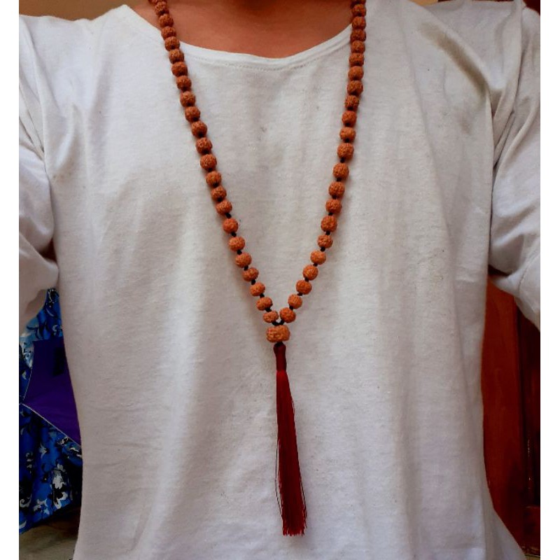 [Rudraksha]kalung jenitri asli 108 biji