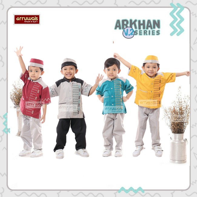Koko Anak Arruwais Arkhan 1set