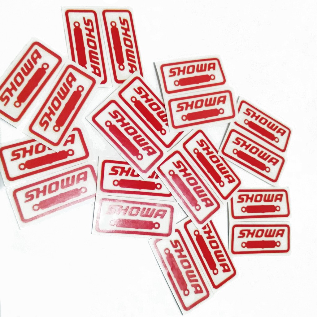 Showa stiker shock tiger stiker shock ninja stiker shock grand stiker shock supra