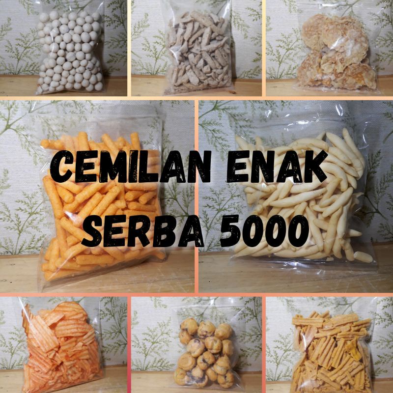 

snack cemilan serba 5000 cocok buat yg doyan nyemil