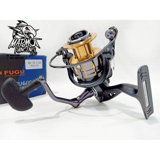 NEW FUGU RYU 6000 POWER HANDLE LINE ROLLER BEARING