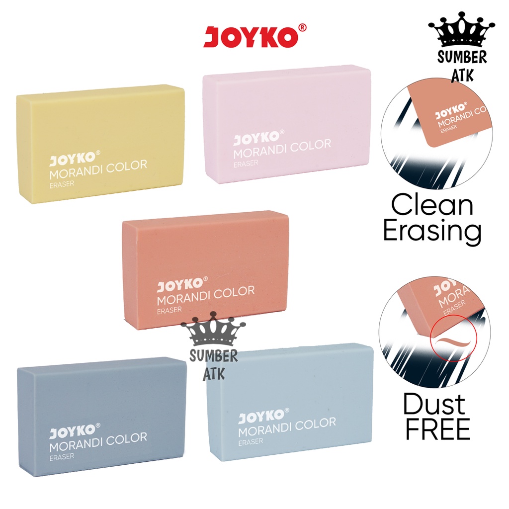 

Penghapus Eraser Joyko ER-120 Morandi Color