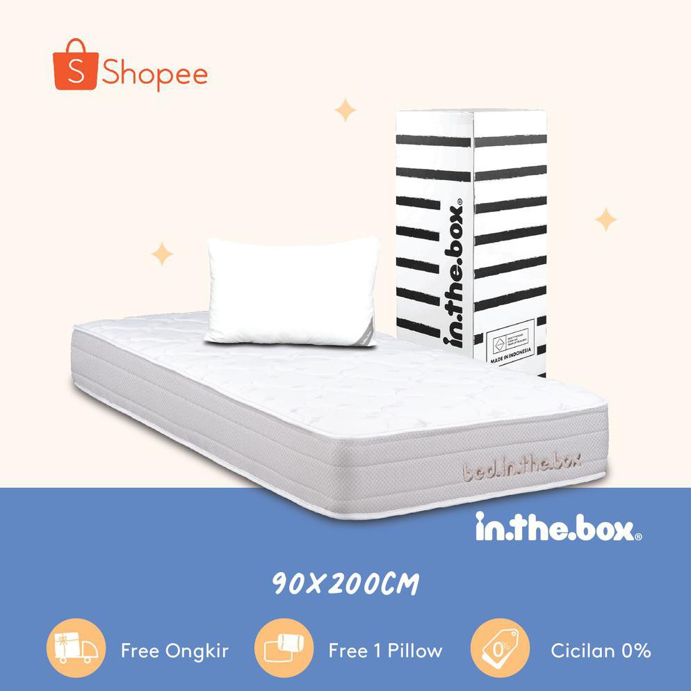 Bisa Cod Kasur Spring Bed Inthebox Ukuran 90x200 Single Size Murah Kode 1 Kode 2 Kode 3 Kode Shopee Indonesia