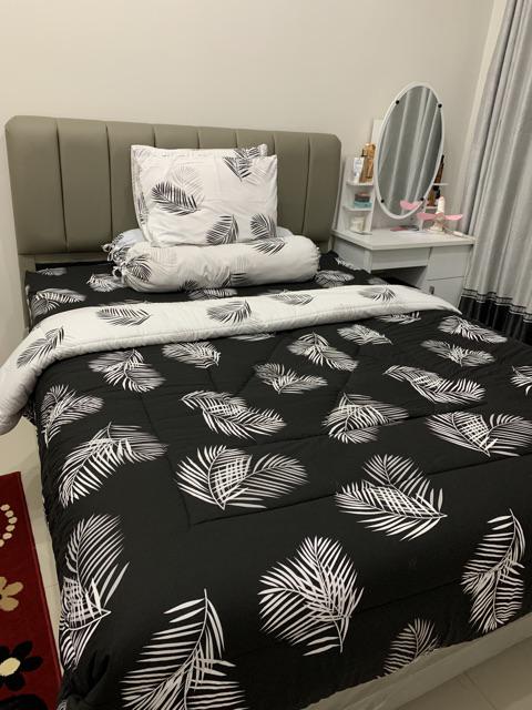 Bedcover Fullset 160x200(queen) Premium 100%original Katun