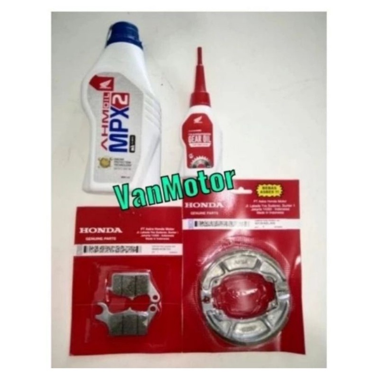 PAKET SERVICE BEAT VARIO SCOOPY SPACY INJEKSI KARBU SEMUA MOTOR HONDA MATIC OLI KAMPAS