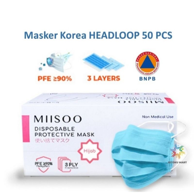 masker Miisoo Headloop (hijab)