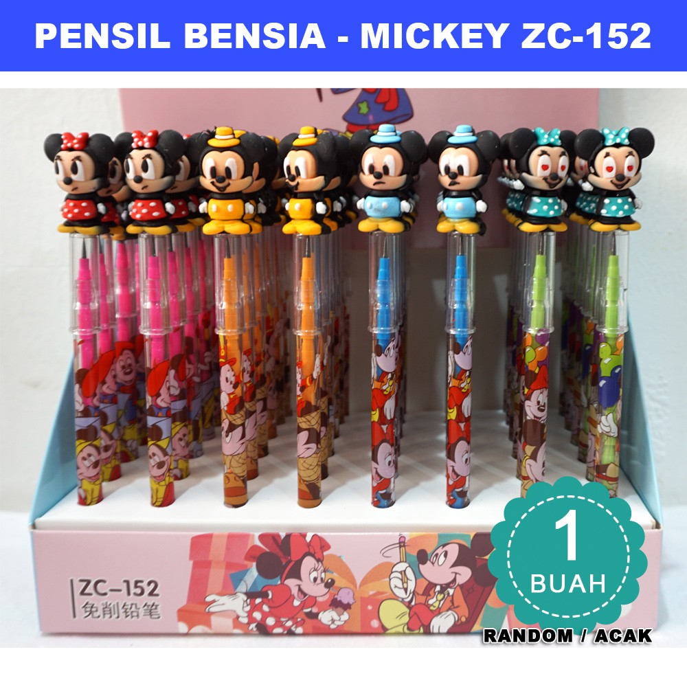 

Pensil Bensia MICKEY - satuan - acak - PENSIL BENSIA MICKEY ZC-152