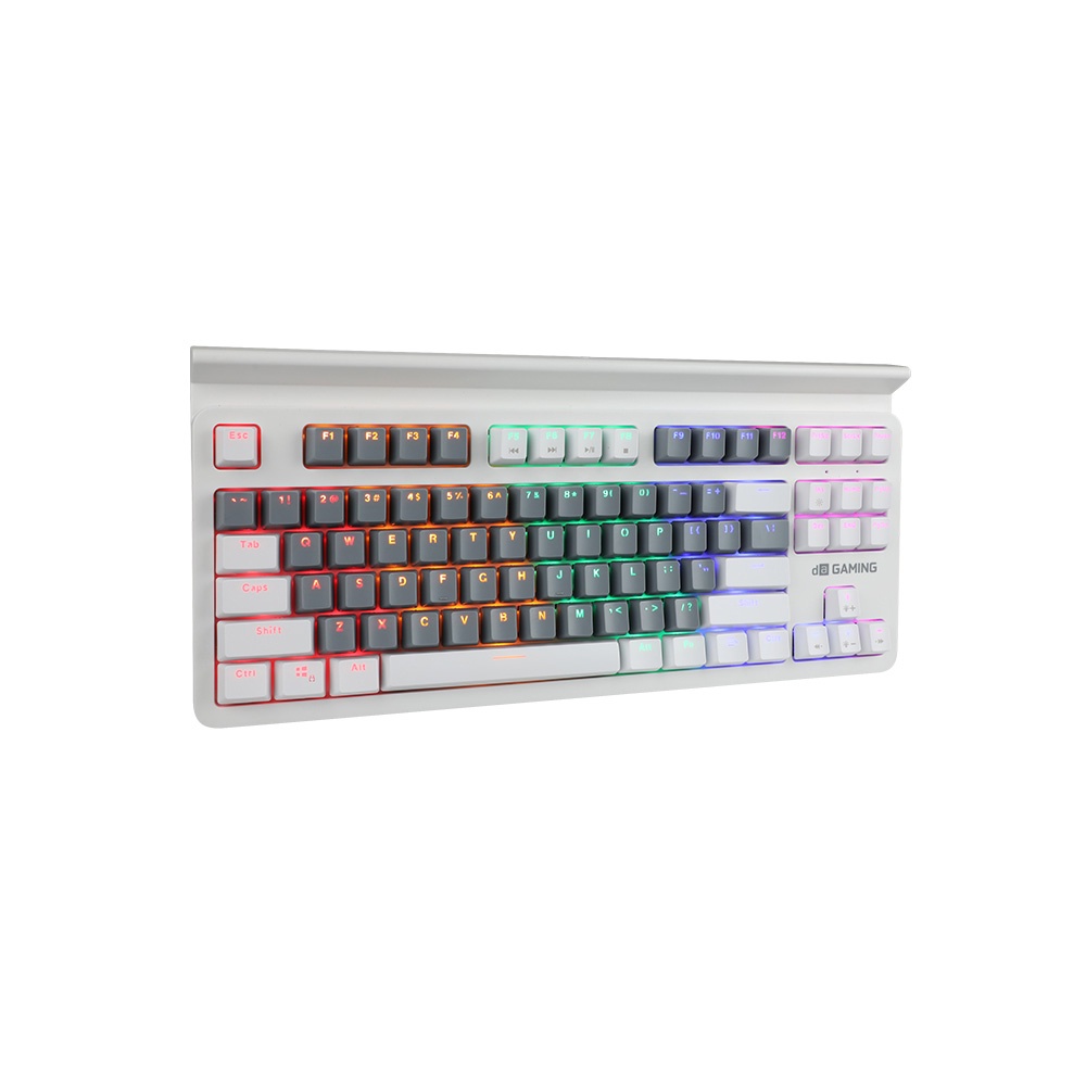 Digital Alliance DA Meca Fighter Ice SE RGB TKL Grey White Mechanical Keyboard - Blue Switch