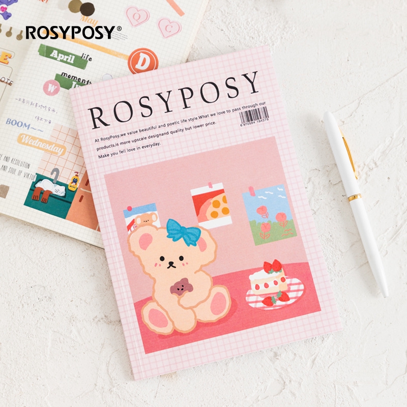 

ROSYPOSY LIFE CHRONICLES DIY AESTHETIC STICKER BOOK - BUKU KUMPULAN STIKER