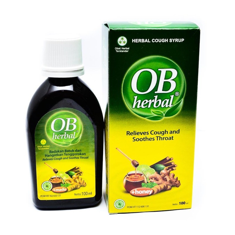Sale Ob Herbal 100ml Obat Flu Batuk Herbal Shopee Indonesia