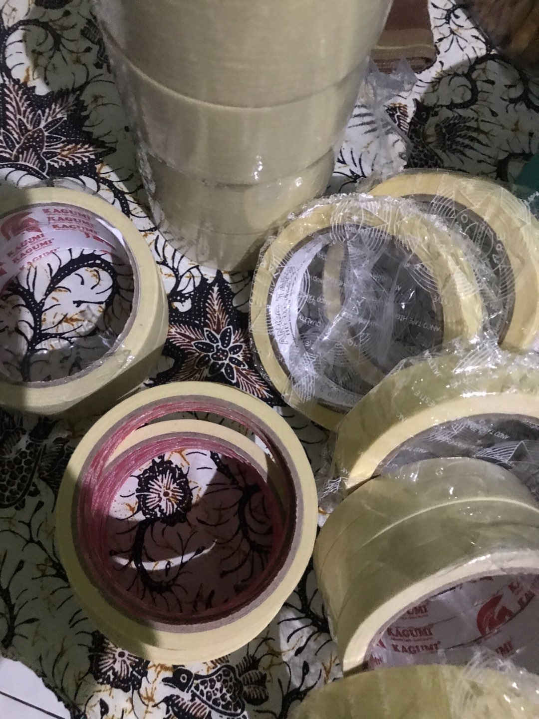 Masking Tape 24 Mm 21 Meter Kagumi - Lakban Kertas 1 Inch