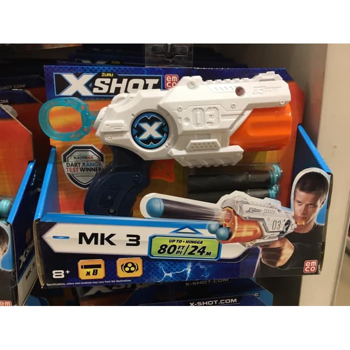 Pistol X-Shot Barrel Breaker TK-3 Dart Blaster