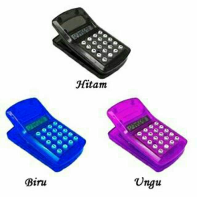 

Clip calculator with magnet