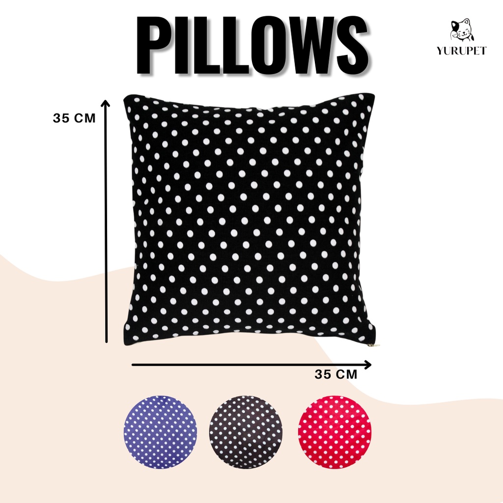 Bantal Sofa Polka Yurupet