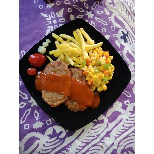 

Beef Steak BBQ frozen