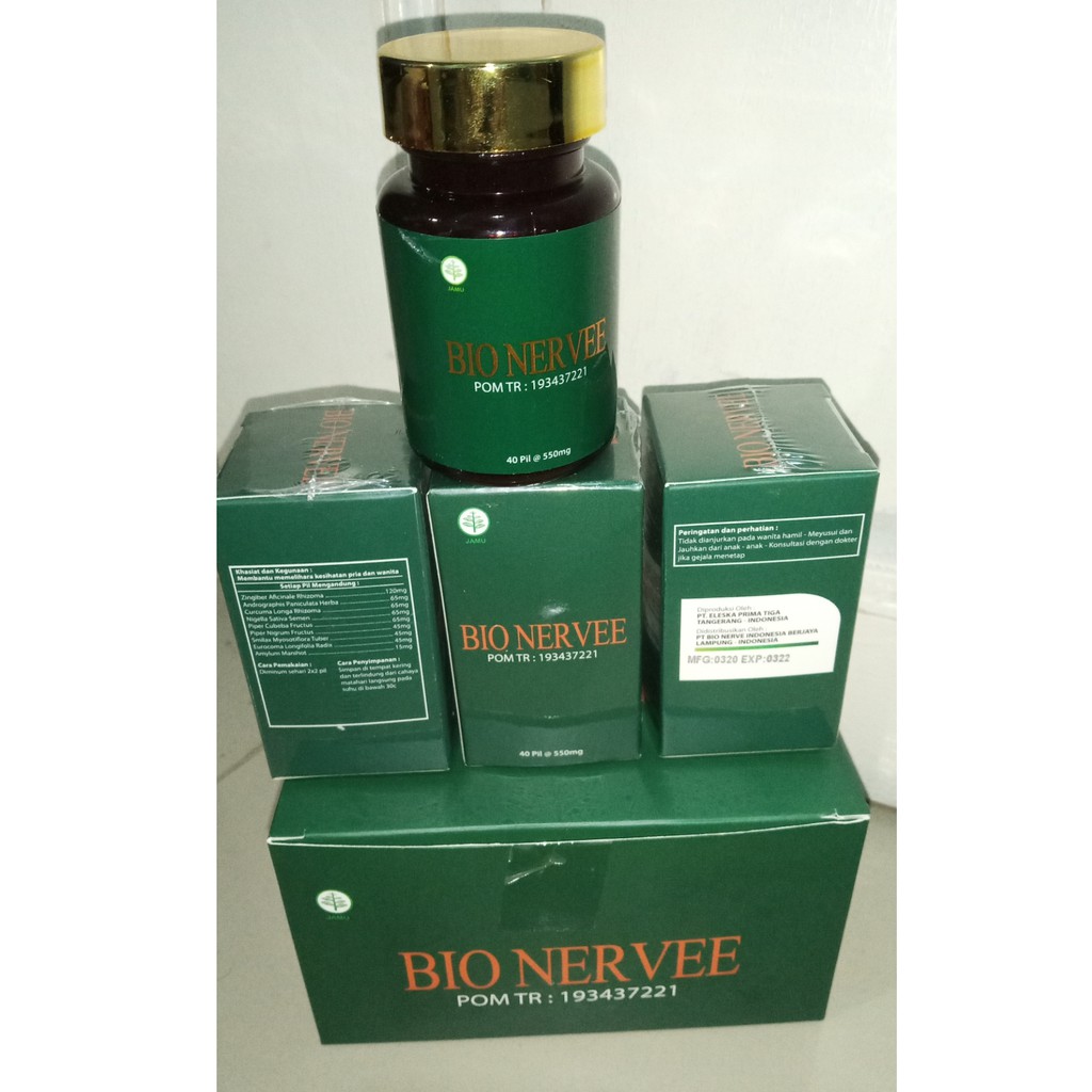 

BIO NERVEE - Jamu Herbal Ajaib