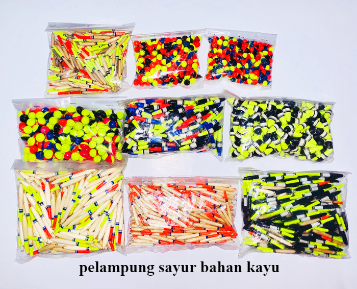 Pelampung Pancing Sayur  Kumbul Kayu