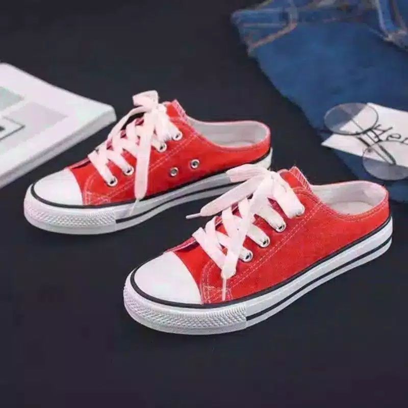 Sepatu Converse Bustong Formal Kanvas Grade Ori/Terpopuler