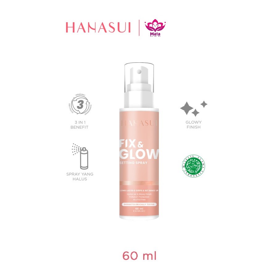 Setting Spray Hanasui Fix & Glow Setting Spray