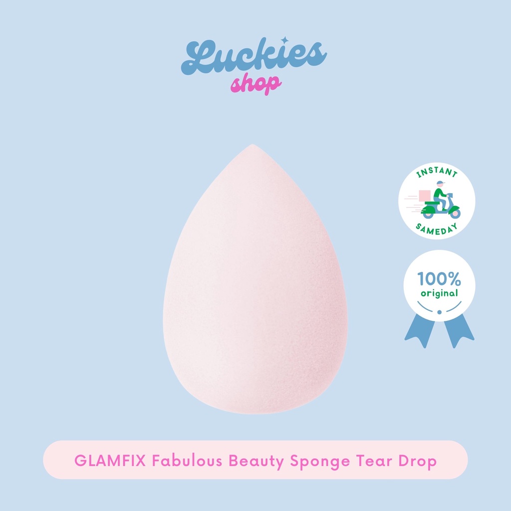 GLAMFIX Fabulous Beauty Sponge Beauty Blender Spons Foundation Teardrop | GLAM FIX Sponge Make Up Make Up