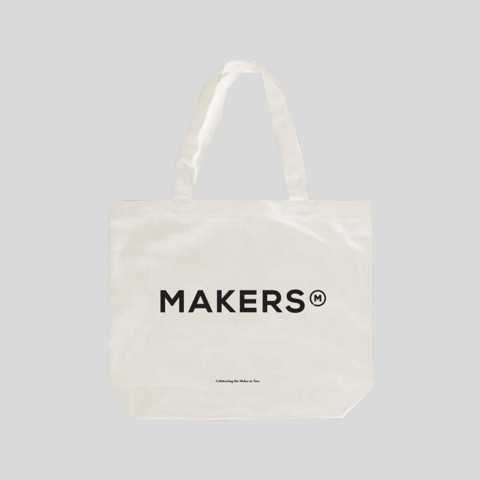 

Tote bag - MAKERS (White)