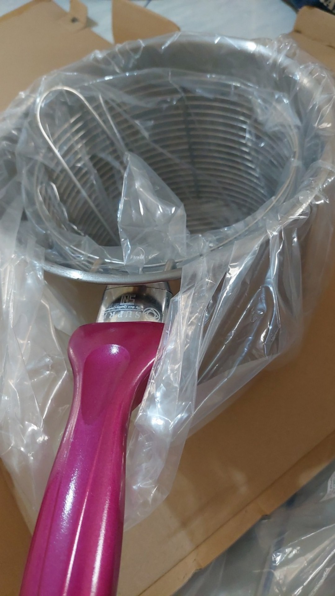 Wajan Teflon / Wajan Ceper / Wajan Gagang / Supra Round Grill Pan 30cm - Grillpan Bulat Ceper