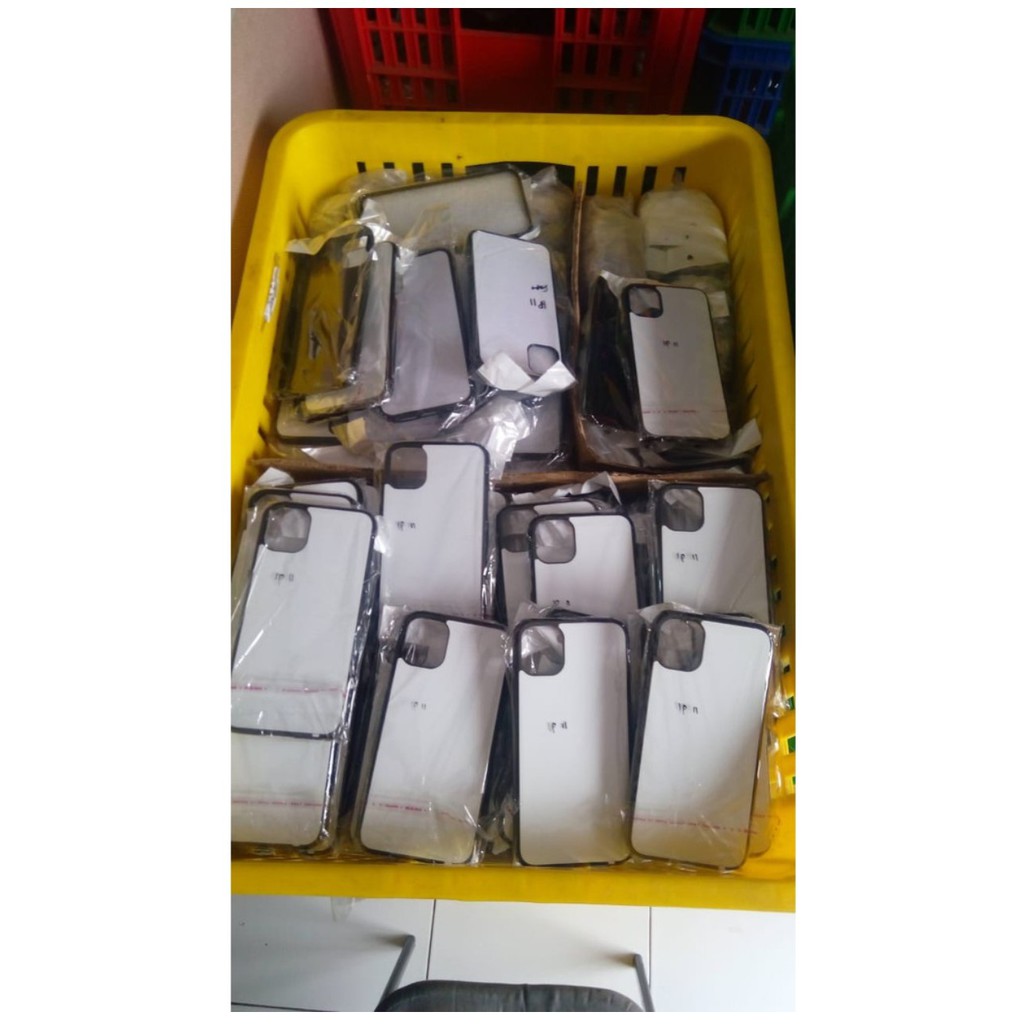 Grosir case polos TPU Rubber Case custom blank casing sublim sublimation