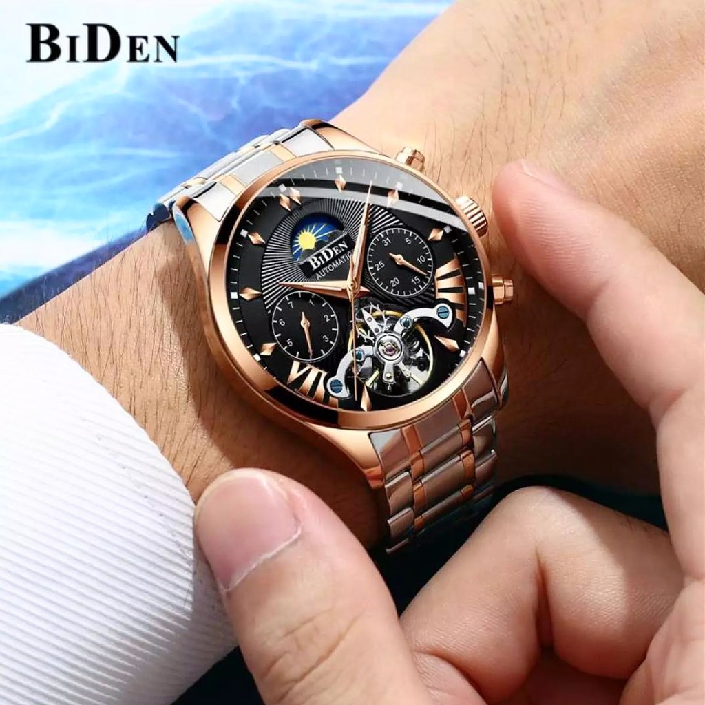 Jam Tangan Biden YN 0189 Automatic Original