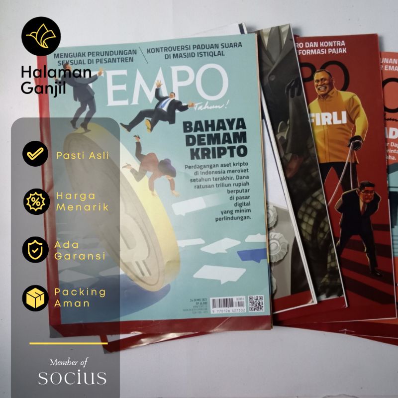 Majalah Tempo Bekas Berkualitas