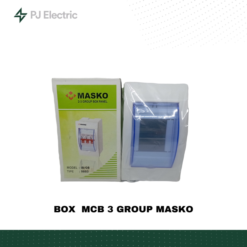BOX MCB 3 GROUP MASKO