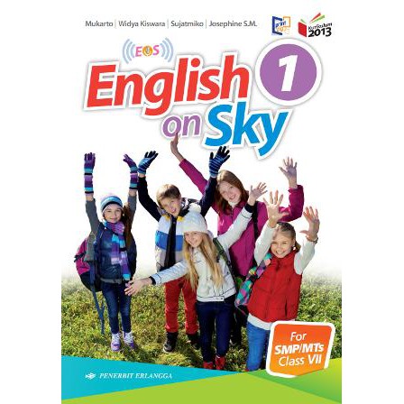 Buku Bahasa Inggris English On Sky Smp Kelas 7 Penerbit Erlangga Shopee Indonesia