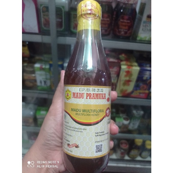 

MADU MULTIFLORA PRAMUKA 350ml | madu asli murni alami