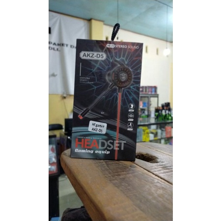 HEADSET AKZ-D5 GAMING