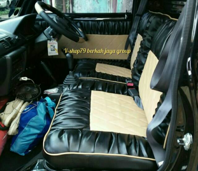 Sarung Jok Cover Jok Bungkus Jok Mobil Suzuki Carry Futura Dan Mitsubishi Ss Pickup Shopee Indonesia