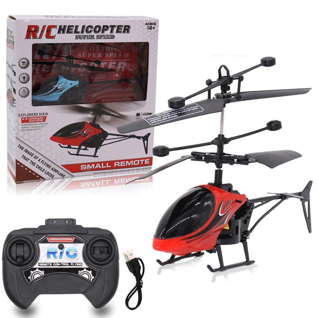 Helikopter Remote Control RC Helicopter Pesawat Terbang  Baterai Cas USB 2channel Terbaru Best Seller