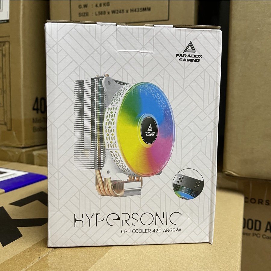 CPU Cooler Fan Paradox Gaming Hypersonic CL-290 RGB Static