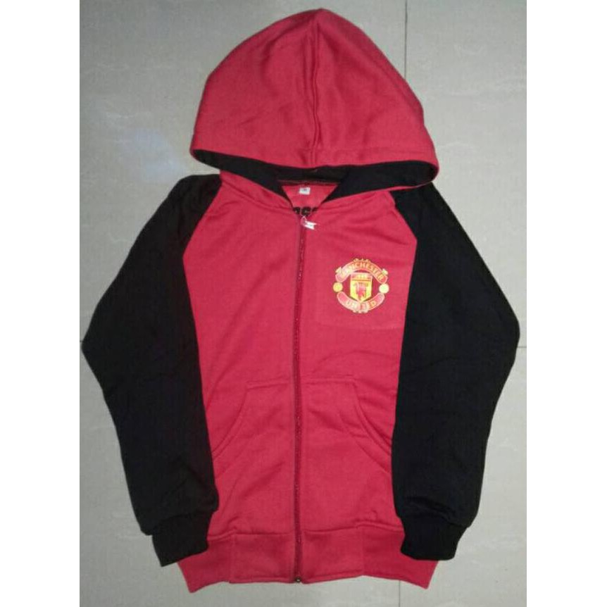 TURUN HARGA Grosir JAKET ANAK MANCHESTER UNITED