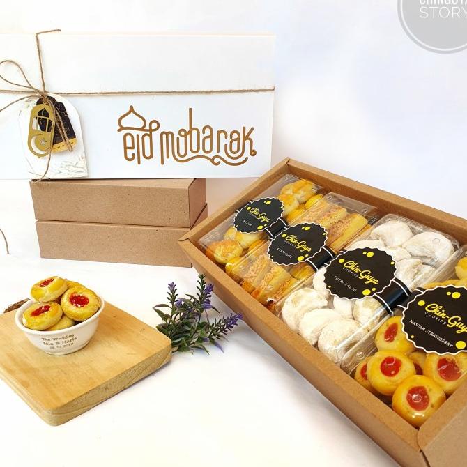 

BISA COD Parsel Ramadan Hampers Kue Kering Lebaran Chin-guya Cookies Premium TERGOKIL