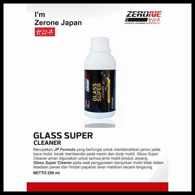Zerone Super Glass Cleaner 250Ml