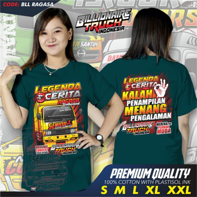 Kaos truck Billionaire truck Indonesia BLL RAGASA