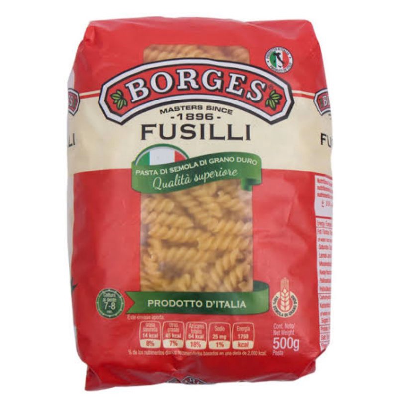 

BORGES FUSILLI 500gr/Pasta Import