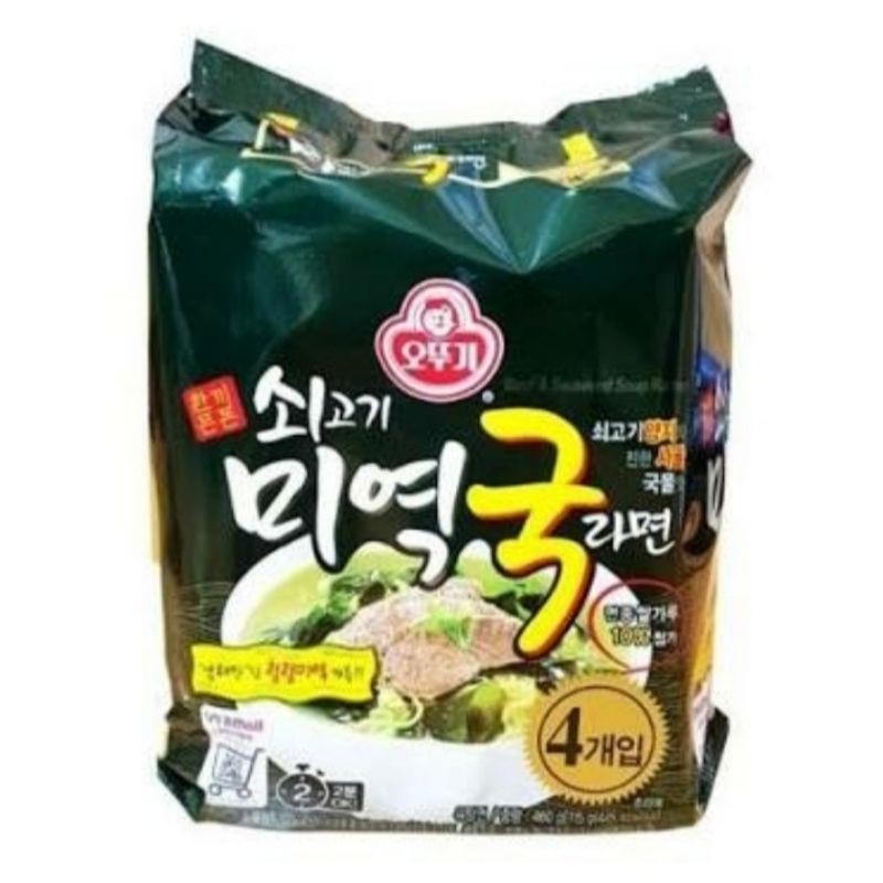 

Beef Seaweed Soup Ramen 575gr (115gr @ 4pcs)