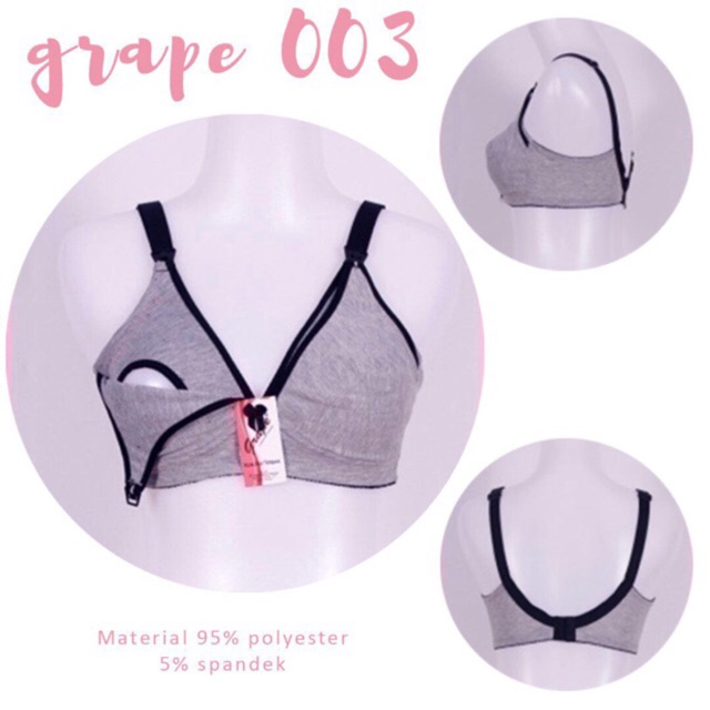 Bra menyusui grape 003