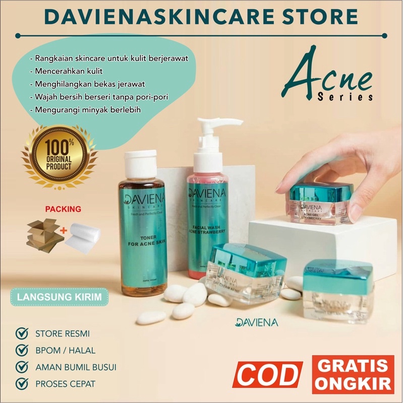DAVIENA SKINCARE ACNE SERIES | BANJARMASIN | DAVIENASKINCARE