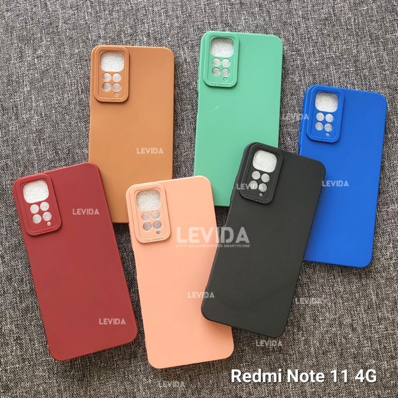 Redmi Note 11 Redmi Note 11 Pro Case Pro Kamera Case Slim BlackMatte Silikon Warna Case Redmi Note 1
