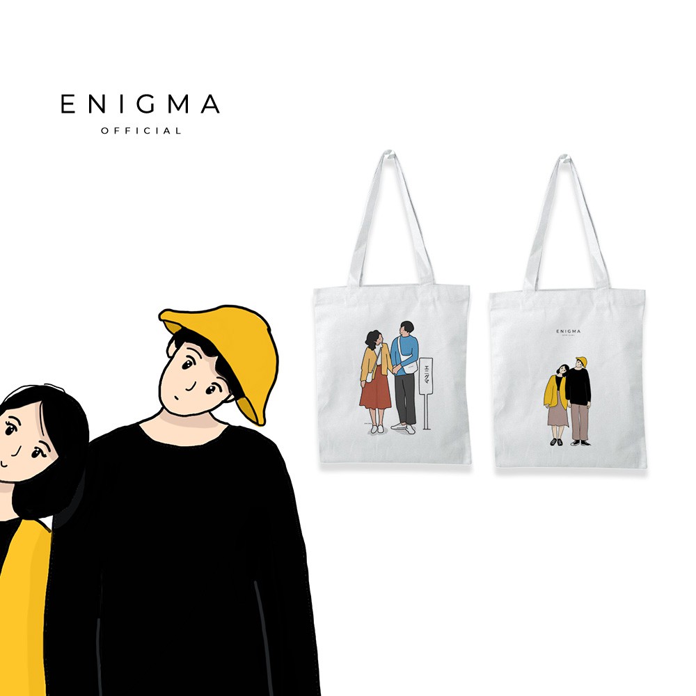 SALE TOTEBAG KANVAS ORIGINAL ENIGMA TOTEBAG KANVAS COLLECTION 022