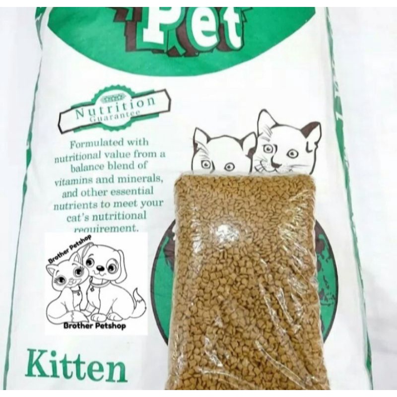 MAKANAN KUCING UNIVERSAL KITTEN  1KG REPACK